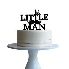 From piece of cake via cake central. 1st Birthday Cake Topper With Mustache Silhouette Man For Baby Boy Birthday Party Amazon Ae Grocery