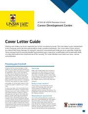 We did not find results for: Cover Letter Guide 2018 Pdf Agsm Unsw Business School Career Development Centre Cover Letter Guide Writing Cover Letters Can Be An Important Part Of Course Hero