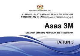 Dalam masa yang sama standard prestasi digunakan sebagai satu set kriteria umum yang menggambarkan penguasaan murid terhadap. 023 Dskp Kssr Semakan 2017 Masalah Pembelajaran Asas 3m Tahun 3 1