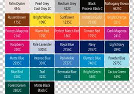 pantone color scheme color chart tints and shades png