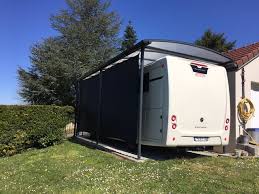 Abri Camping Car En Metal Toit Bac Acier Abri Camping Car Aire Camping Car Camping Car