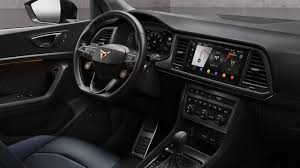 The 2020 facelift introduced the newer steering wheel and touchscreen infotainment system first fitted to the latest leon hatchback, but it's an update that doesn't feel that cohesive, as the tech hasn't quite integrated itself that well into the existing systems. New Cupra Ateca 2020 Sporty Suv Cupra