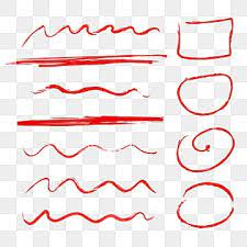 Red Underline Collection Underline Revise Red Png And Vector With Transparent Background For Free Download Prints For Sale Modern Typeface Fonts Alphabet