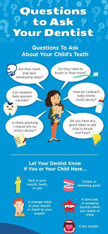 Questions Every Parent Should Ask Dentist For Their Child It S A Good Time To Discuss Oral Health And Ask Questions Con Dental Kids Dental Check Up Dentistry