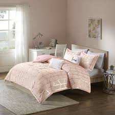 Enchanting Raina Comforter Set Pair With Cotton Candy Pink Peachskinsheets Bedroom Design Gold Bedroom Bedroom Makeover