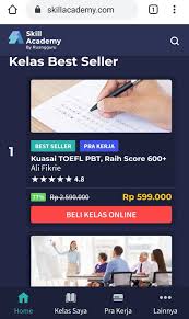 Pilihlah kata/frasa yang tidak tepat! Sandraartsense Com Belajar Di Rumah Saja Bersama Skill Academy Ada Kartu Prakerja Juga Lho