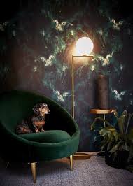 Beyond Nebulous Wallpaper In 2020 Green Home Decor Romantic Bedroom Decor Blue Wallpapers