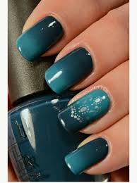 Black And Blue Ombre Nails Dark Green Blue Teal Ombre Nail Design Ombre Nail Art Designs Nail Art Ombre Teal Nails