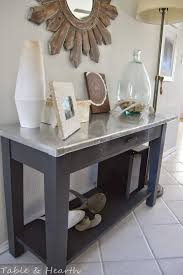 Diy Metal Table Top Table And Hearth Cheap Console Tables Metal Table Top Metal Table