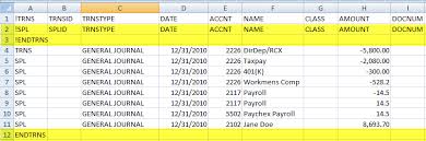 Import Chart Of Accounts Into Quickbooks From Excel Www