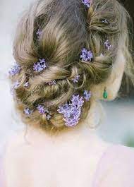 11 Effortlessly Romantic Wedding Hairstyles Wilkie Hair Styles Flowers In Hair Cute Wedding Hairstyles