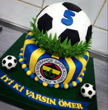 Fenerbahce Team Birthday Cake Temali Pastalar Dogumgunu Pastalari Dogum Gunu