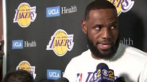 LeBron James weighs in