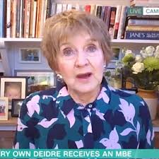 ITV This Morning's Deidre Sanders announces husband tragically died days  after MBE news