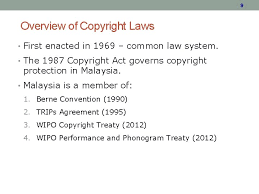 An edition of copyright law in malaysia (1994). Copyright Flexibilities In Malaysia Rokiah Alavi Department Of