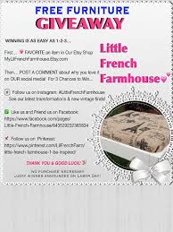 Free Furniture Giveaway From Mylilfrenchfarmhouse Custom Vintage Transformations Your Furniture Or Ours Little Fren Furniture Giveaway Free Furniture Etsy