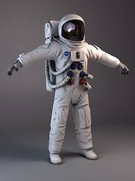 Nasa Astronaut Apollo 3d Model Astronaut Design Astronaut Suit Astronaut