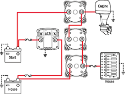 The pic to the right shows the real thing in that. Battery Management Wiring Schematics For Typical Applications Blue Sea Systems