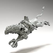Griffin For 3d Print I 2020