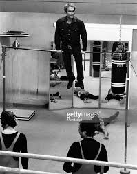Italian Actors Bud Spencer And Terence Hill Sitting On Two Chairs On Actors Best Actor Vintage Movie Stars