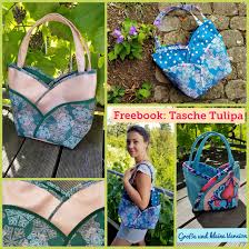 Tasche nähen gratis anleitung und. Gratis Schnittmuster Mit Freebook Blutentasche Tulipa Als Handtasche Fur Blumenkinder Oder Als Deko Selbst Die Frau Do It Yourselfies Diy Handarbeiten