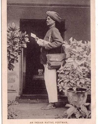 I saw the postman bringing letters in his bag For almost everybody in the town. Only father's letters he keeps to read himself. I am sure the postman is a wicked man.” —