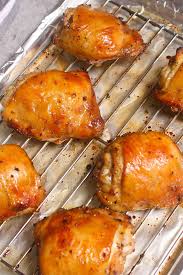 In a large bowl toss all the ingredients together with a wooden spoon until the chicken has a decent coating on it. Oven Baked Chicken Thighs Easy Crispy Tipbuzz