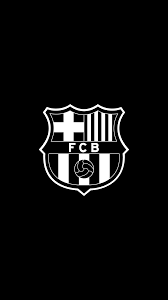 Barcelona fc logo black and white. Pin Em Calismalarim My Works