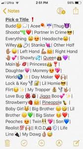 Do you care to lift your girlfriend's (or wife's) soul up and make her feel energised as she basks in endless love and affection for you? 30 Nicknames For Friends Ideas Nicknames For Friends Snapchat Names Snapchat Nicknames