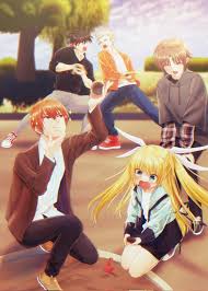 Rule34 - If it exists, there is porn of it  naoe riki, natsume kyousuke,  tokido saya  8078537