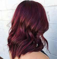 45 Shades Of Burgundy Hair Dark Burgundy Maroon Burgundy With Red Purple And Brown Highlights Burgundy Hair Wine Hair Hair Color Burgundy