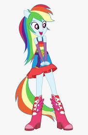 She represents the element of loyalty. Rainbow Dash Equestria Girls Png File Mlp Equestria Girl Rainbow Dash Transparent Png Kindpng