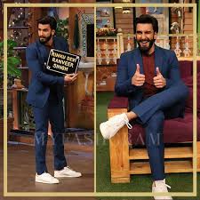 Ranveer Singh The Kapil Sharma Show Befikre Promotions Myfashgram Ranveer Singh Deepika Ranveer Singh