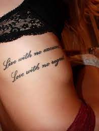 Top 50 Inspiring Tattoo Quotes Ideas Amazing Tattoo Ideas Rib Tattoo Quotes Rib Tattoo Tattoos