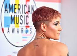 She also started 2017 with a blonde pixie cut. Halsey Pixie Halsey Short Hairstyles Looks Stylebistro