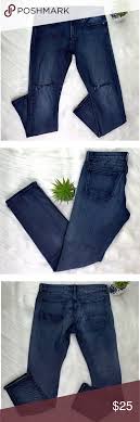 Banana Republic Men S 32x34 Slim Premium Jeans Premium Jeans Banana Republic Men Dark Wash Denim Jeans