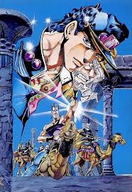 Jojo S Bizarre Adventure Part 3 Stardust Crusaders Art By Hirohiko Araki Jojo Bizarre Anime Jojo Bizzare Adventure