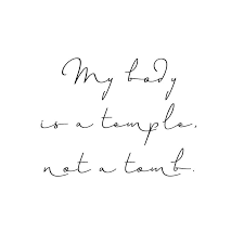 When i had no roof i made audacity my roof. My Body Is A Temple Not A Tomb Body Is A Temple Body Temple Quotes
