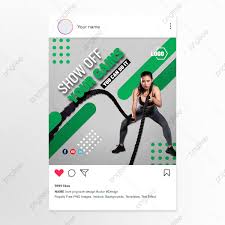 Email submissions, get matched up with a designer or promote your business: Modern Sports Fitness Club Social Media Picture Design Template Download On Pngtree