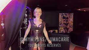 Christmas trio by Marie Lumacarie in a real libertine club with Daphnée  Lecerf - XNXX.COM