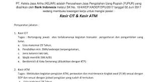 We did not find results for: Loker Semarang Di Pt Kelola Jasa Artha Kejar Semarang Untuk Posisi Kasir Cit Kasir Atm Lowongan Yogyakarta Solo Semarang Kerja