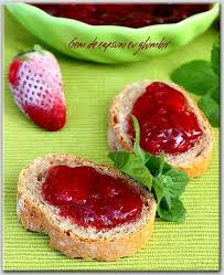 Dam vasul la frigider peste noapte. Gem De Capsuni Retete Culinare Laura Adamache Food Desserts Cheesecake