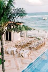 New Year S Eve Destination Wedding In Cancun At Villa La Joya Beach Wedding Reception Destination Wedding Beach Theme Wedding