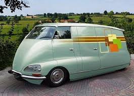 Citroen Ds Tissier Van 1960 Citroen Ds Retro Cars Weird Cars