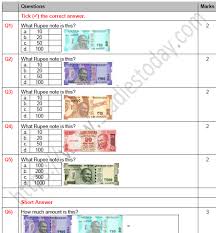 This coloring math worksheet gives your child practice finding 1 more and 1 less than numbers up to 20. Cbse Class 1 Maths Money Worksheet Set C
