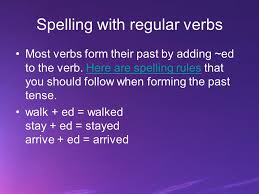 Simple Past Tense Ppt Video Online Download