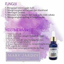 Face mask merupakan regim penjagaan kulit muka yang sihat secara mingguan.kita boleh. Apa Kelebihan Face Oil Mary Jardin Johor Bahru By Mutia Facebook