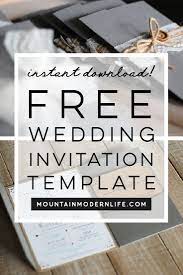 Free Printable Wedding Invitation Template Wedding Invitations Printable Templates Free Wedding Invitation Templates Diy Wedding Invitations Templates