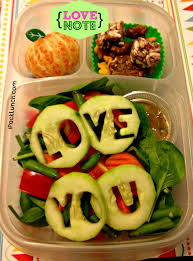 Love Note Salad Kids Meals Food Husband Lunch