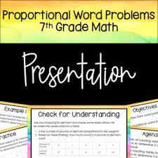 Check spelling or type a new query. Proportional Word Problems Worksheets Teaching Resources Tpt
